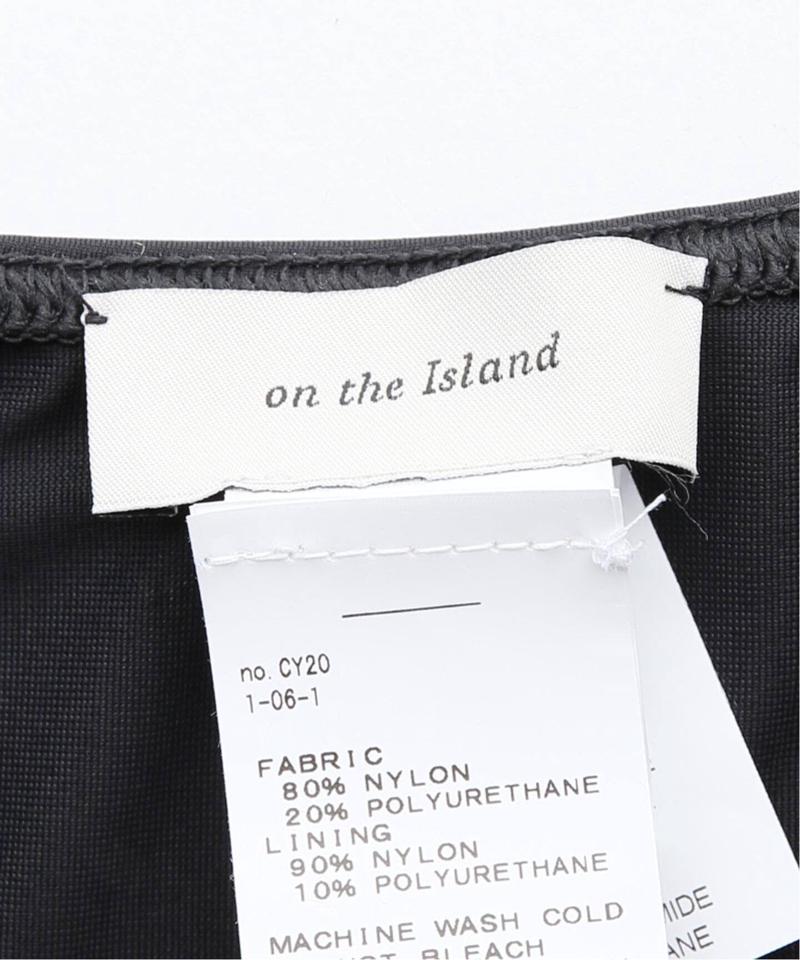 ◇On The Island フロントレースアップワンピース(SWIM)（AP STUDIO）