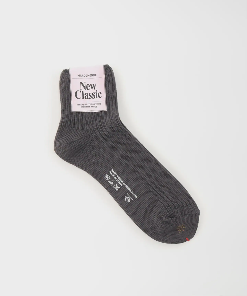 【MARCOMONDE/マルコモンド】  Heavy duty cotton socks：ソックス（JOURNAL STANDARD relume）