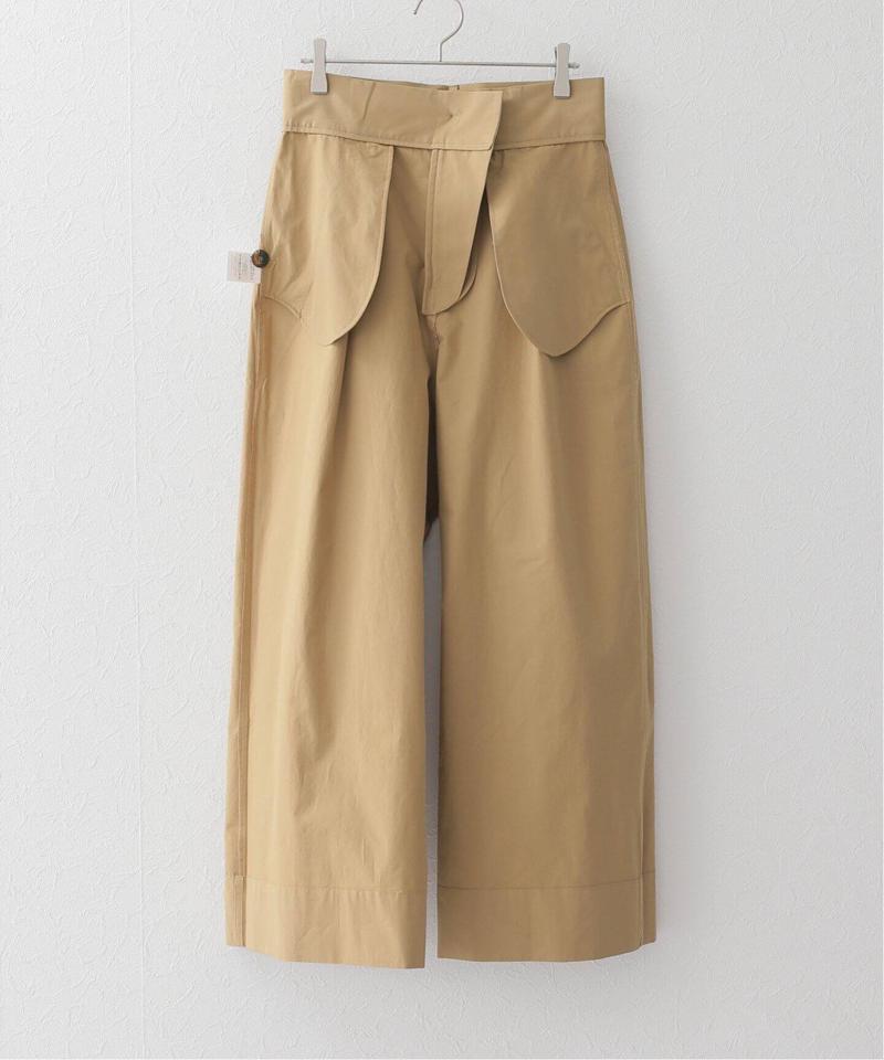 【STUDIO NICHOLSON/スタジオ ニコルソン】 POWDER COTTON PLET FRON：パンツ（JOURNAL STANDARD）
