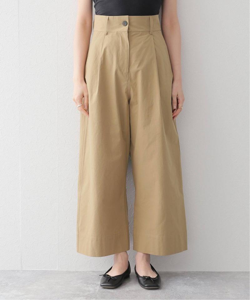 【STUDIO NICHOLSON/スタジオ ニコルソン】 POWDER COTTON PLET FRON：パンツ（JOURNAL STANDARD）