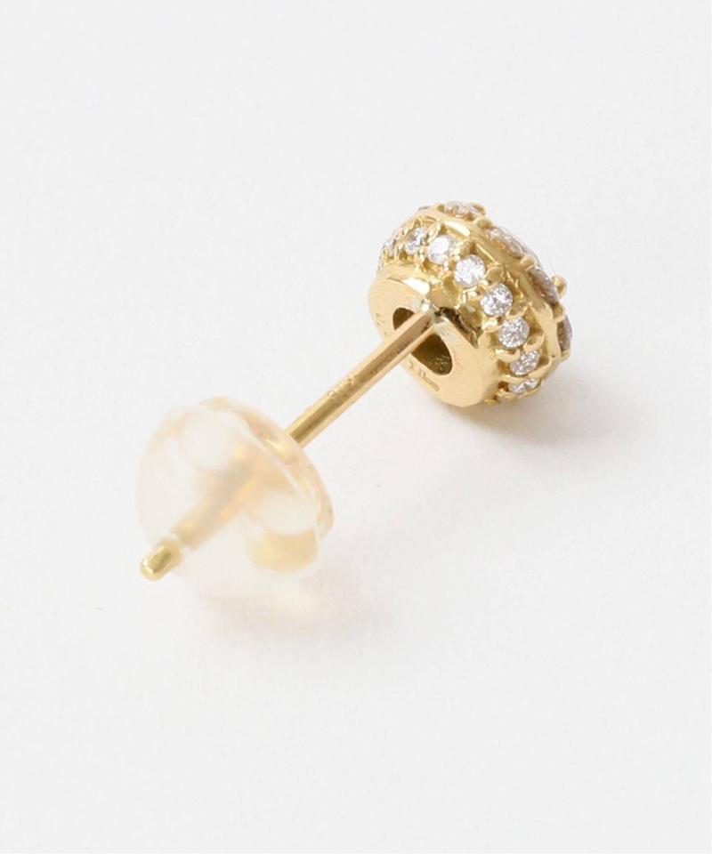 0.6ctサイドダイヤピアス K18（Lilas）