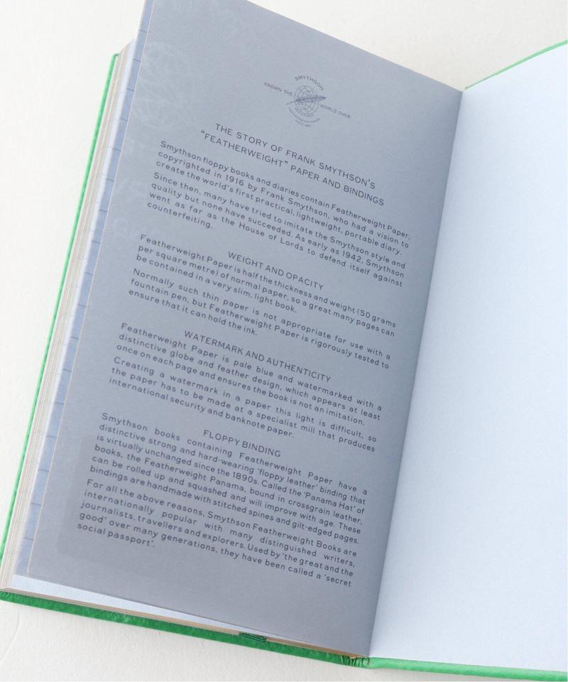 【SMYTHSON/スマイソン】ideas and inspirations ノート(IENA)