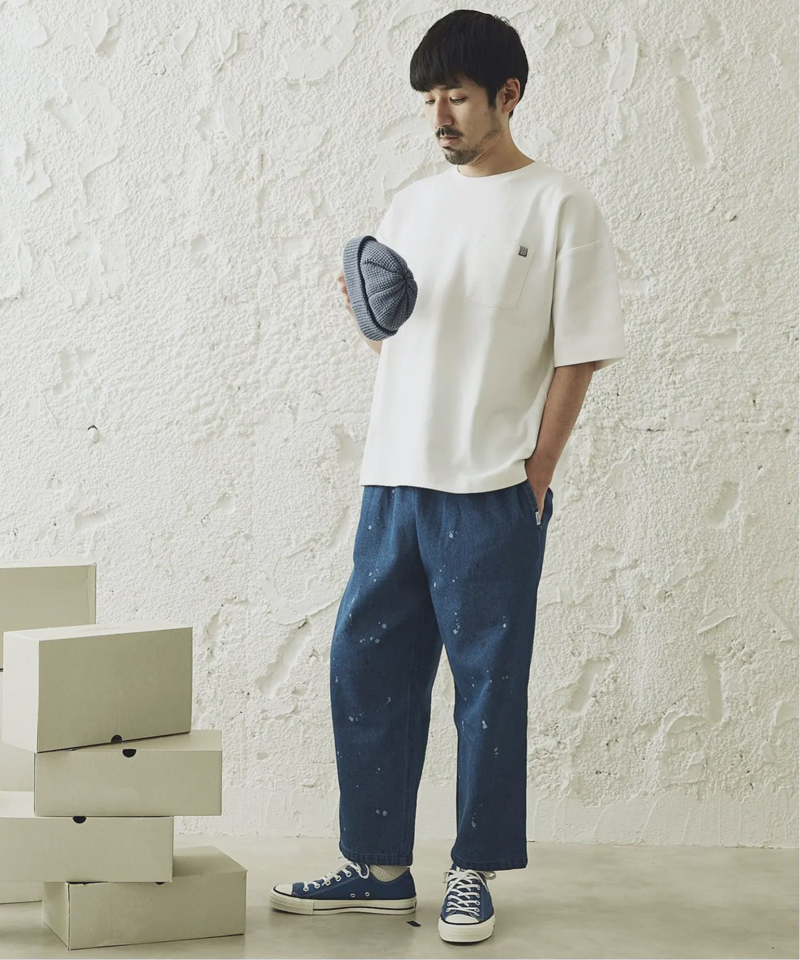 【Uni Ease by UNIVERSAL OVERALL】別注ポンチTシャツ（JOURNAL STANDARD relume）