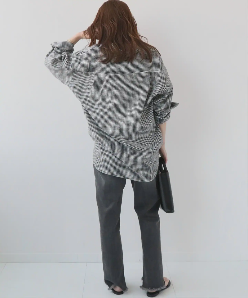 LINASリネンオーバーサイズシャツ◆（JOURNAL STANDARD relume）