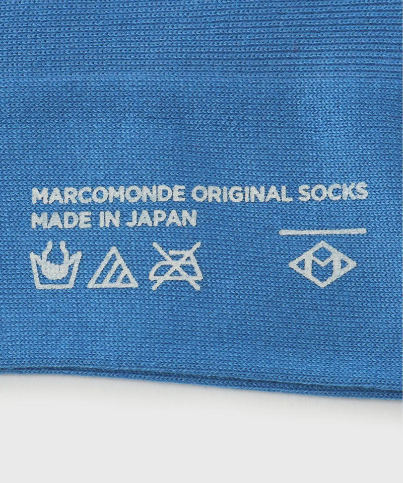 【MARCOMONDE/マルコモンド】Fine gauga cotton ribbed sock：ソックス（JOURNAL STANDARD relume）