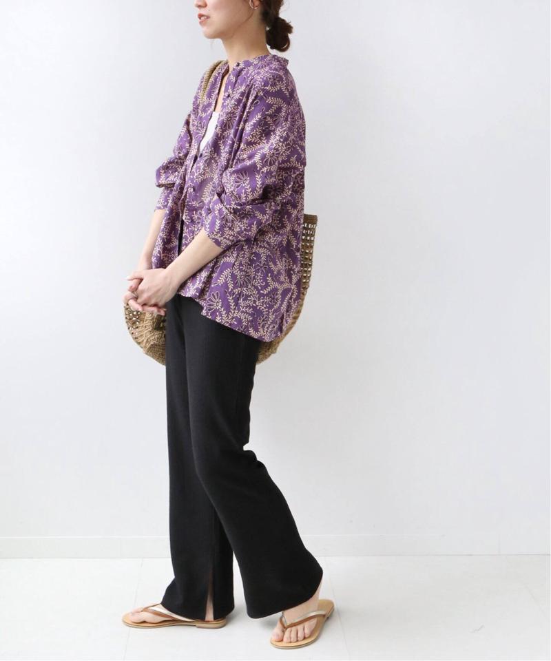 【maison de soil/メゾン ド ソイル】 Banded collar shirt：シャツ◆（JOURNAL STANDARD relume）