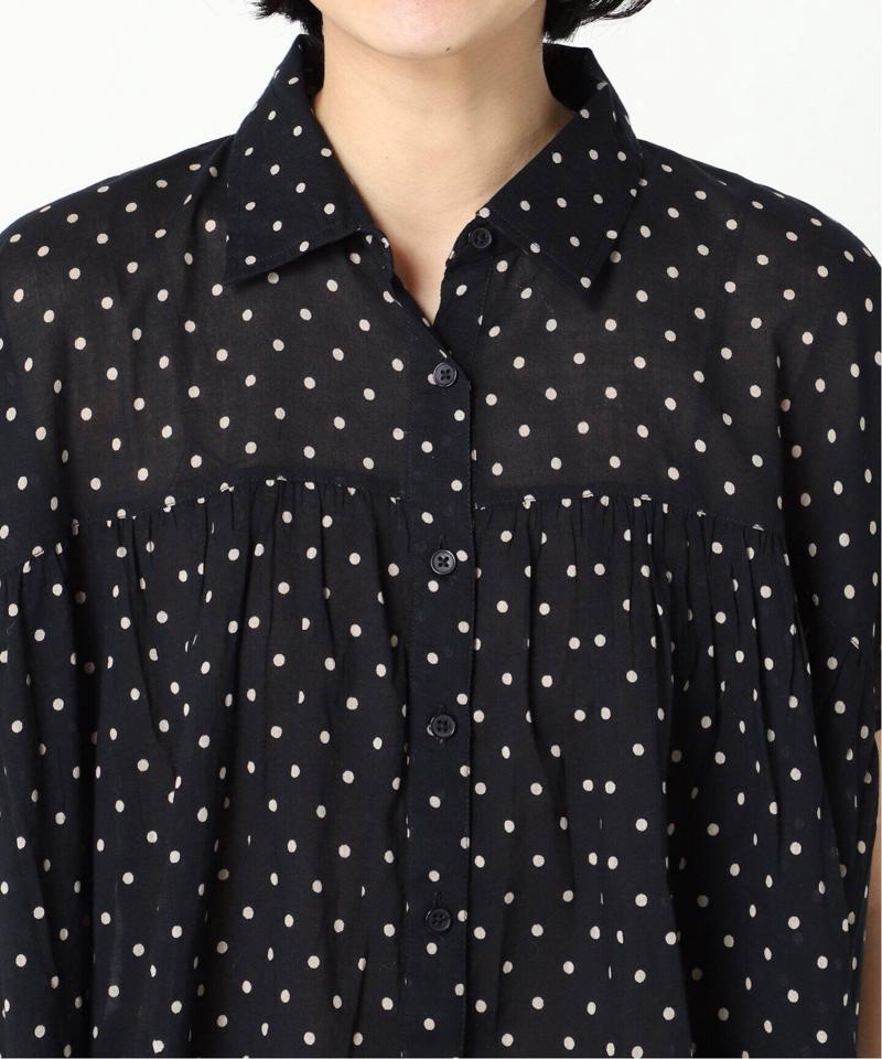 【SOIL/ソイル】GATHERED SHIRT：シャツ◆（JOURNAL STANDARD relume）