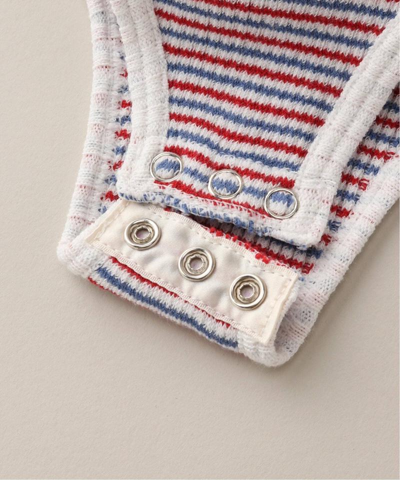 【IENA ENFANT/イエナ アンファン】シームレス5分袖ロンパース baby(60-70)（IENA）