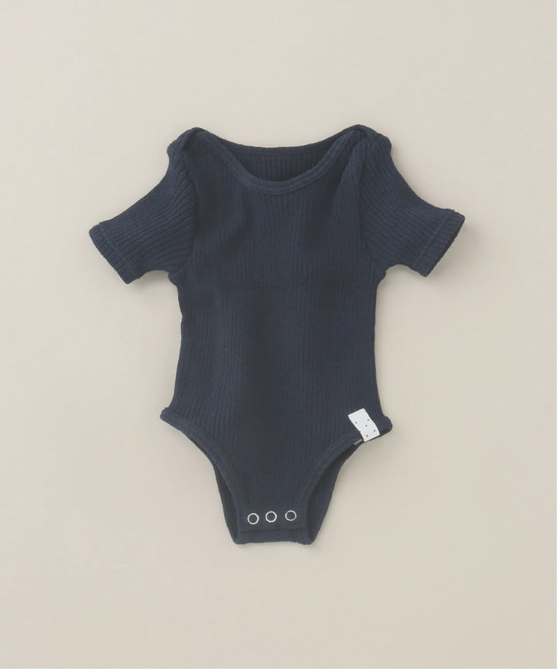 【IENA ENFANT/イエナ アンファン】シームレス5分袖ロンパース baby(60-70)（IENA）