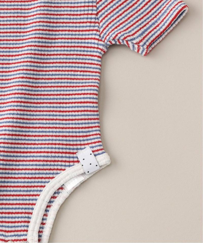 【IENA ENFANT/イエナ アンファン】シームレス5分袖ロンパース baby(60-70)（IENA）