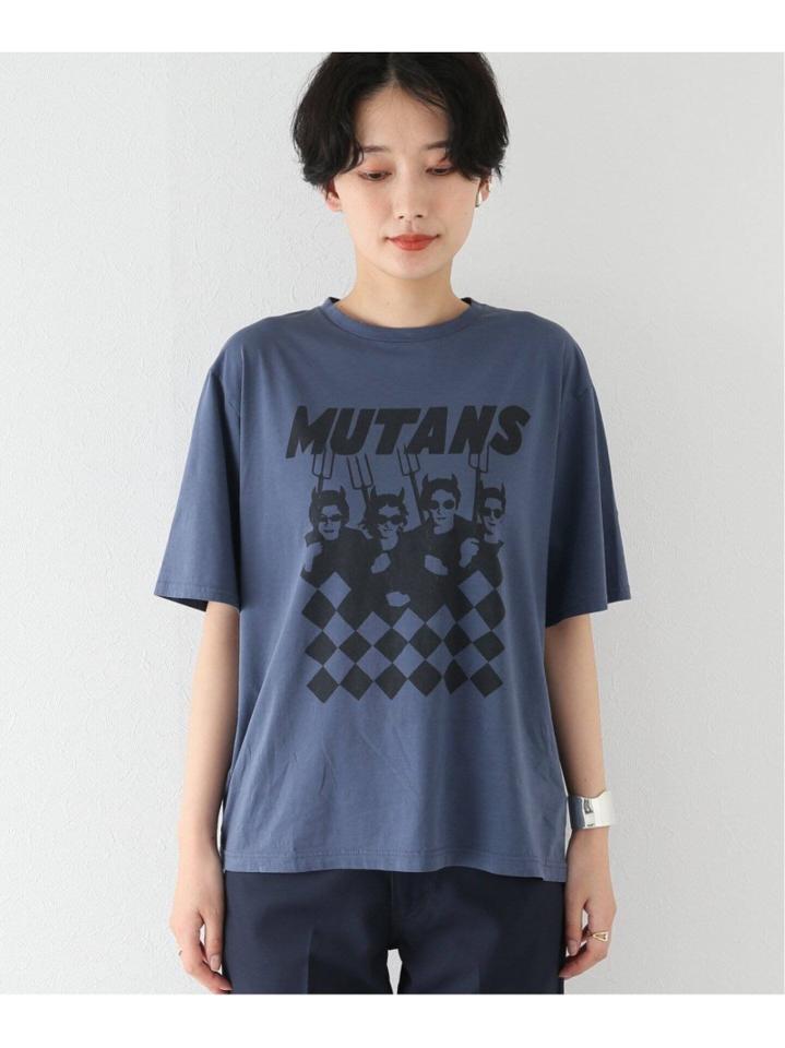 クリアコットンプリントTシャツ