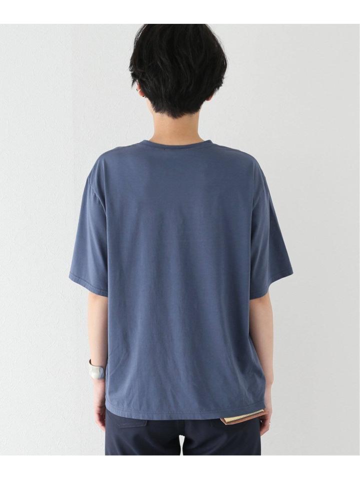 クリアコットンプリントTシャツ