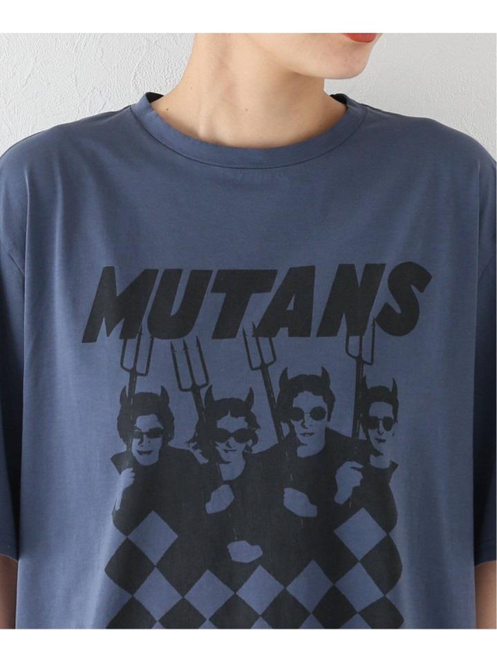 クリアコットンプリントTシャツ