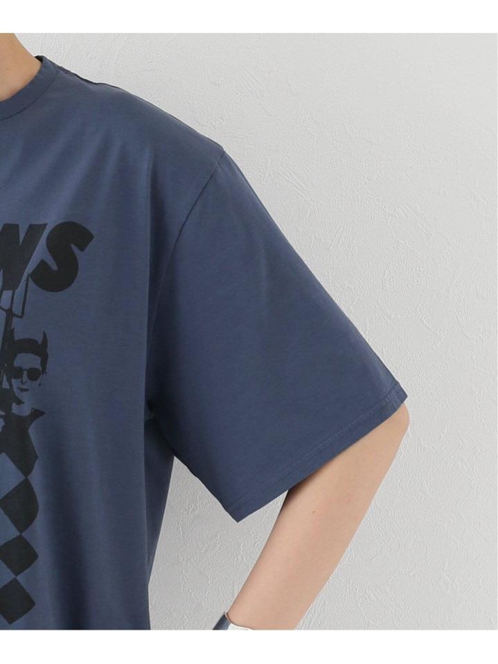 クリアコットンプリントTシャツ