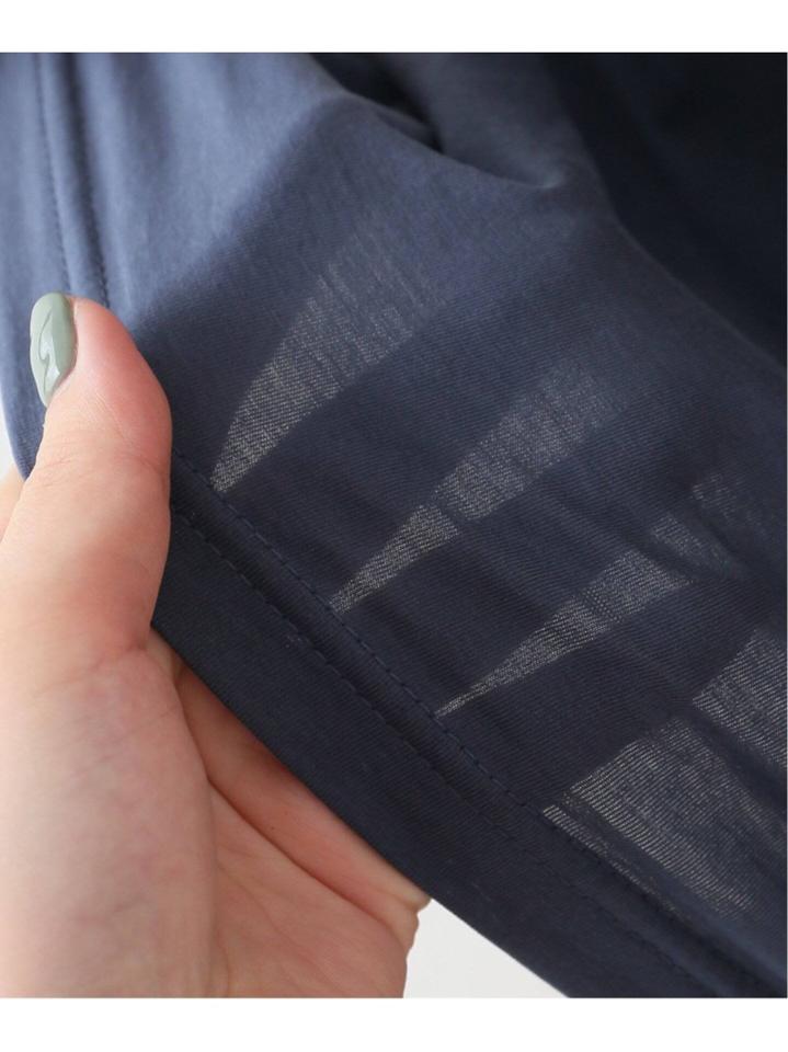 クリアコットンプリントTシャツ