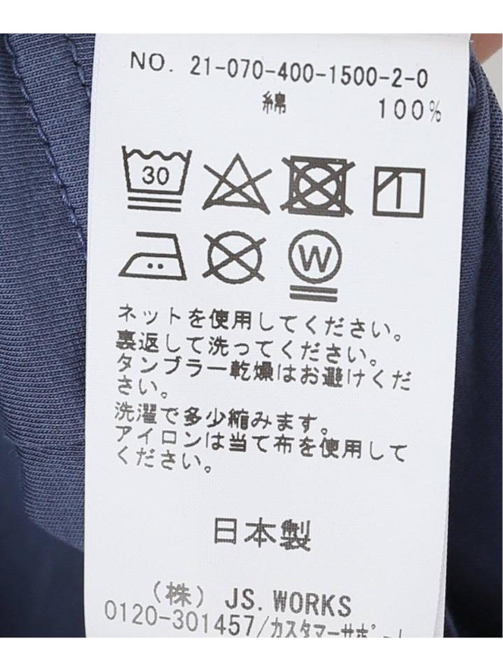 クリアコットンプリントTシャツ