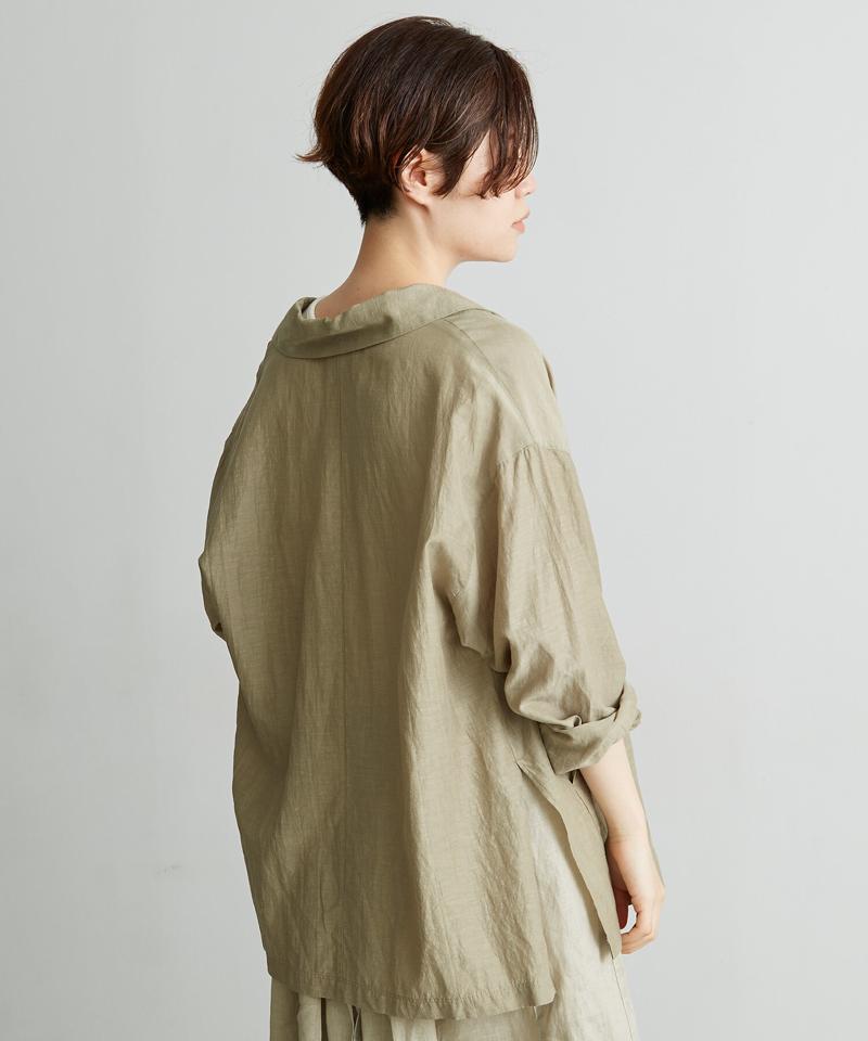 ●○C/Cu/Liローンシャツジャケット（nitca）