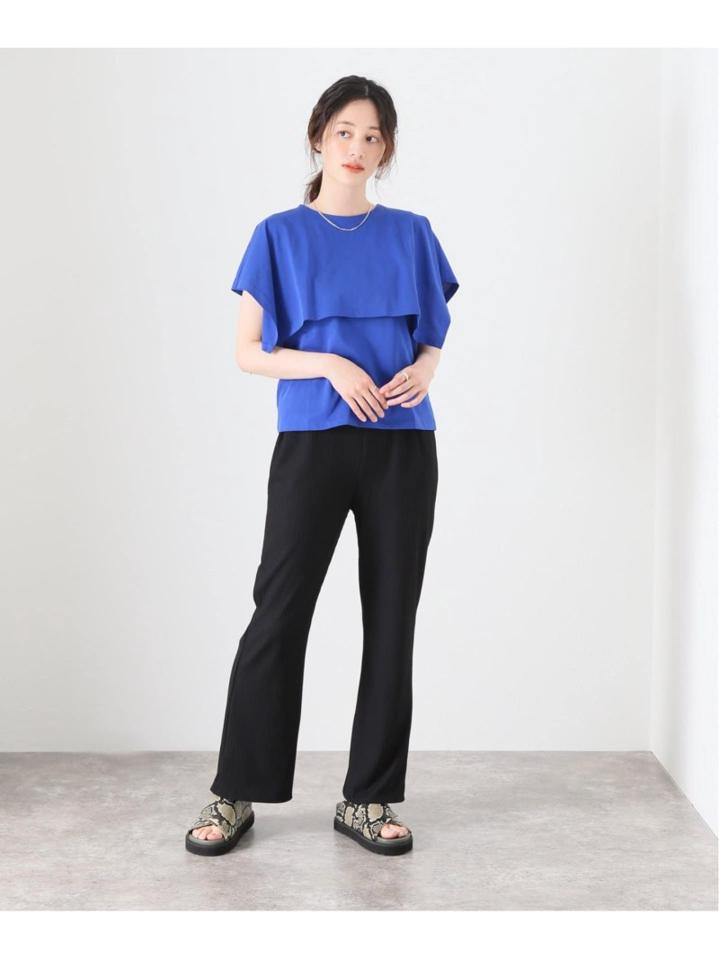 ストレッチリブパンツ（JOURNAL STANDARD L'ESSAGE）
