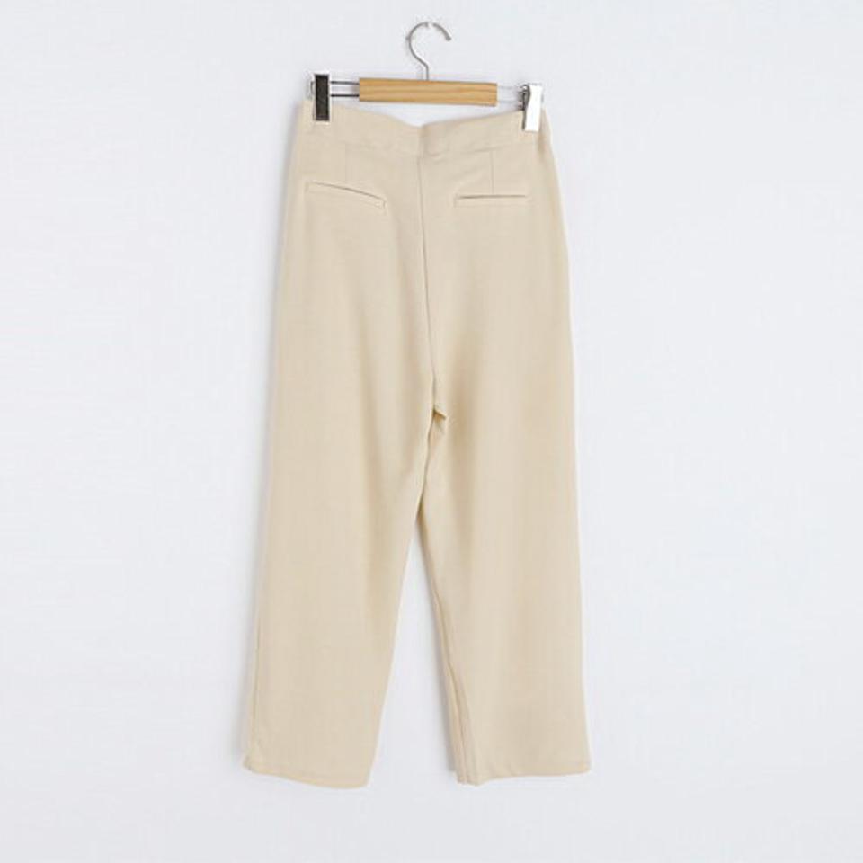 タックワイドスラックス・全3色・t65310 レディース 【pt】 韓国 ファッション ボトムス ロング ロングパンツ 美脚 スラックス ツータック ワイド ストレート ワイドスラックス 10分丈 体型カーバー 細身 ハイウエスト 夏 春