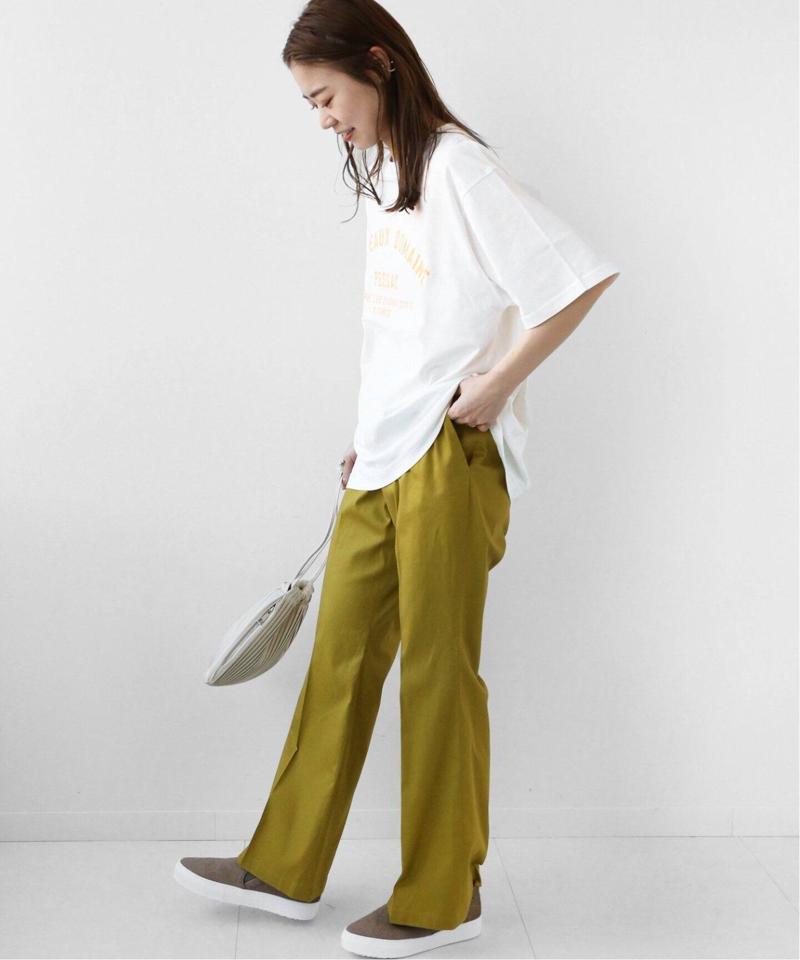 《追加》カレッジプリントクルーネックTEE◆（JOURNAL STANDARD relume）