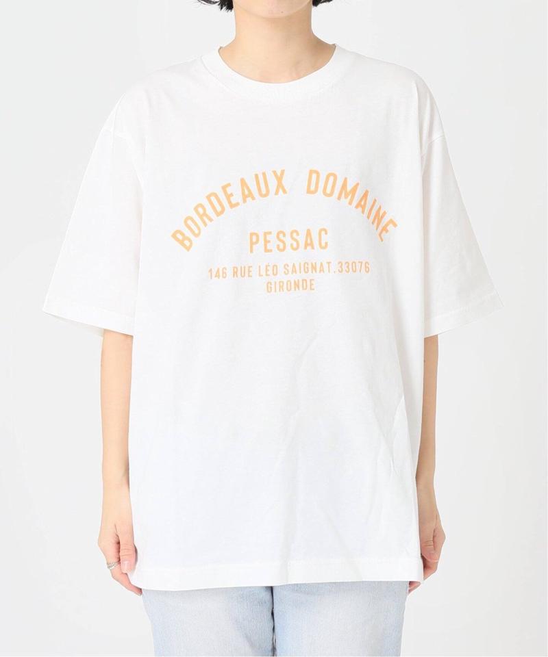 《追加》カレッジプリントクルーネックTEE◆（JOURNAL STANDARD relume）