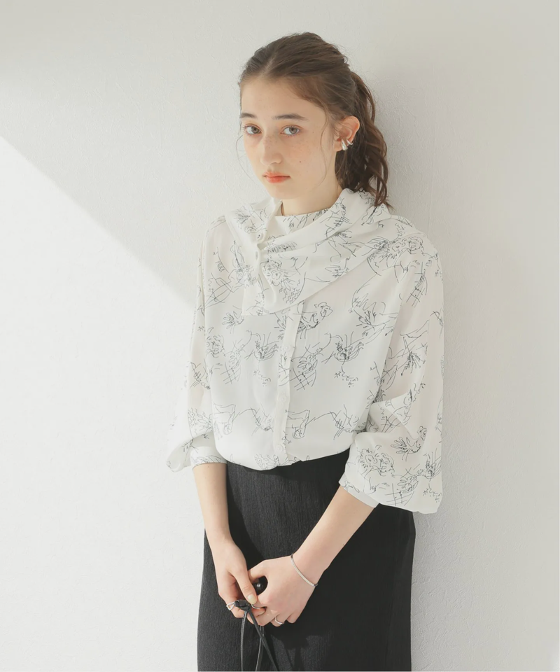 スカーフセットブラウス◆（JOURNAL STANDARD relume）