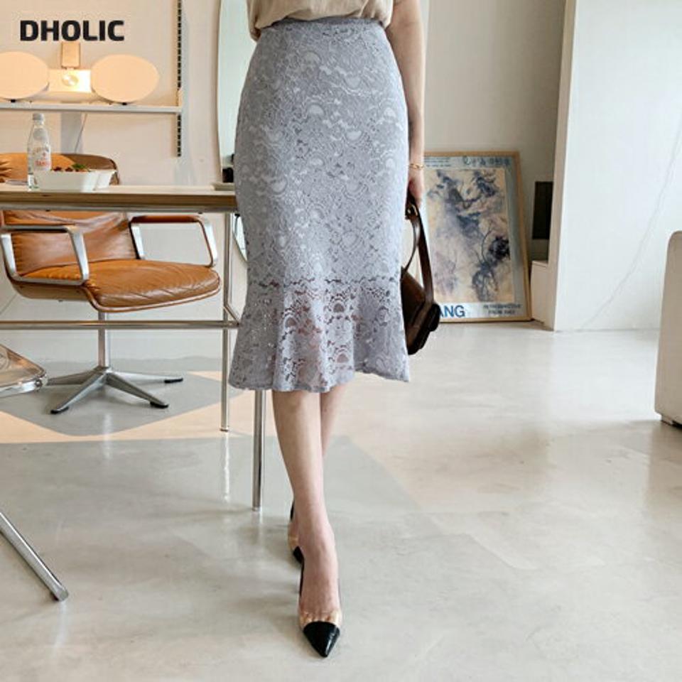 【全品10%OFF】レースマーメイドスカート・全4色・t65366 レディース 【sk】【韓国 ファッション ボトムス スカート ロング ロングスカート 花柄 フラワー パターン レース マーメイド 大人 足長 大人 カジュアル フェミニン 体型カバー 細身 夏 春】