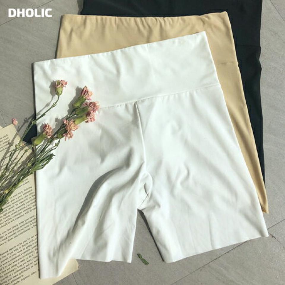 【SUPER SALE】シームレスヘムインナーパンツ・全3色・d68438 レディース 【acc】 インナー インナーパンツ シームレス 単色 無地 シンプル ベーシック ウエストゴム 下着 便利 隠 韓国ファッション ハイホリHIHOLLI
