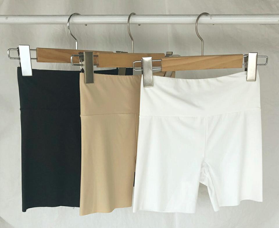 【SUPER SALE】シームレスヘムインナーパンツ・全3色・d68438 レディース 【acc】 インナー インナーパンツ シームレス 単色 無地 シンプル ベーシック ウエストゴム 下着 便利 隠 韓国ファッション ハイホリHIHOLLI