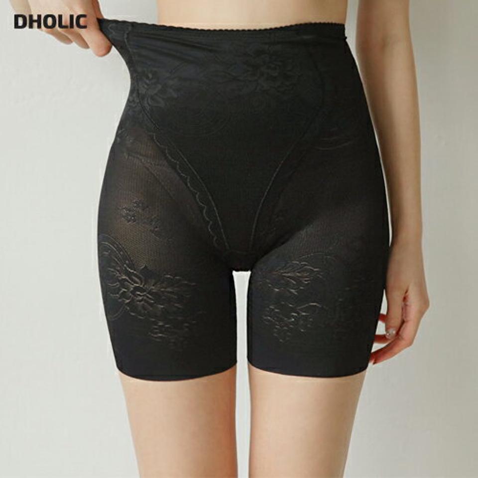 花柄ハイウエストシェイパーショーツ・全2色・e44633 レディース 【uw】【韓国 ファッション アンダーウェア ランジェリー 下着 ショーツ パンツ 大人 上品 フェミニン インナー 花柄 シェイパーショーツ スリム フィット 夏 春】