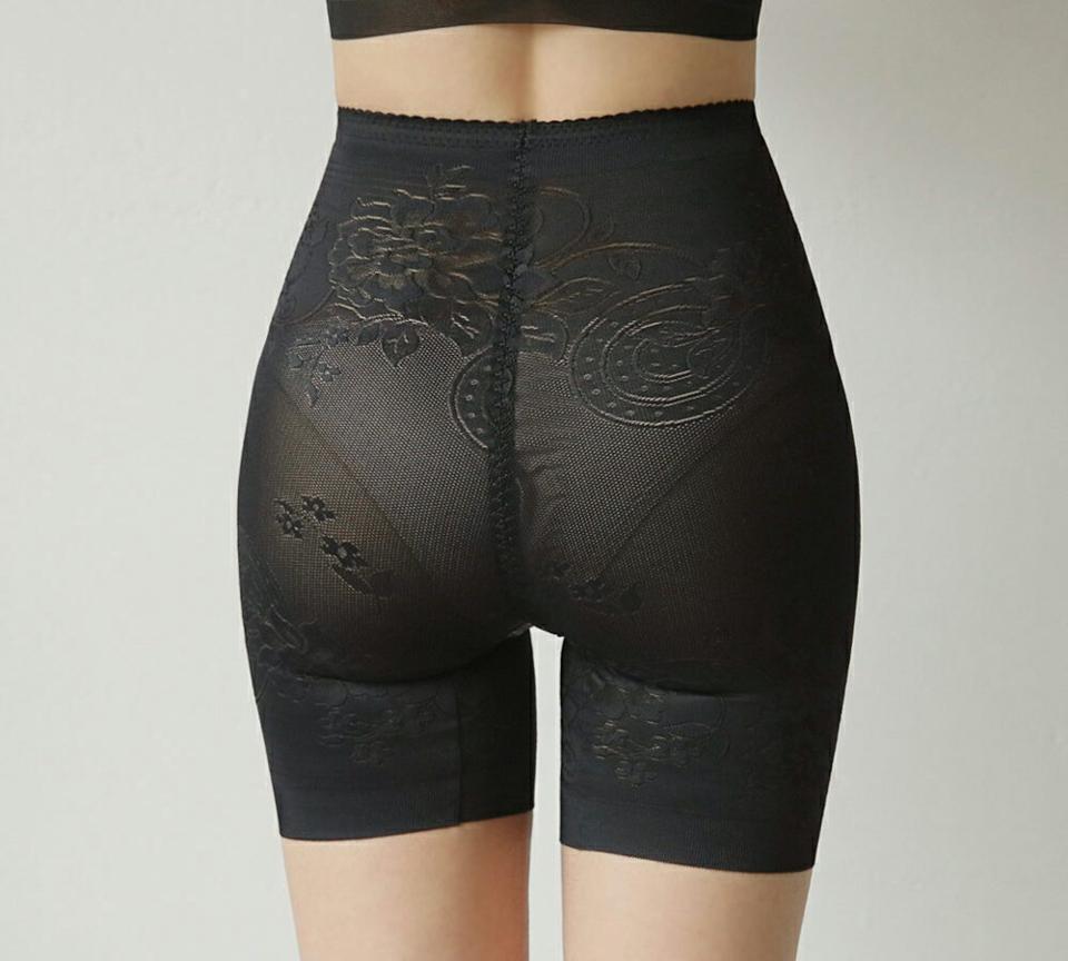 花柄ハイウエストシェイパーショーツ・全2色・e44633 レディース 【uw】【韓国 ファッション アンダーウェア ランジェリー 下着 ショーツ パンツ 大人 上品 フェミニン インナー 花柄 シェイパーショーツ スリム フィット 夏 春】