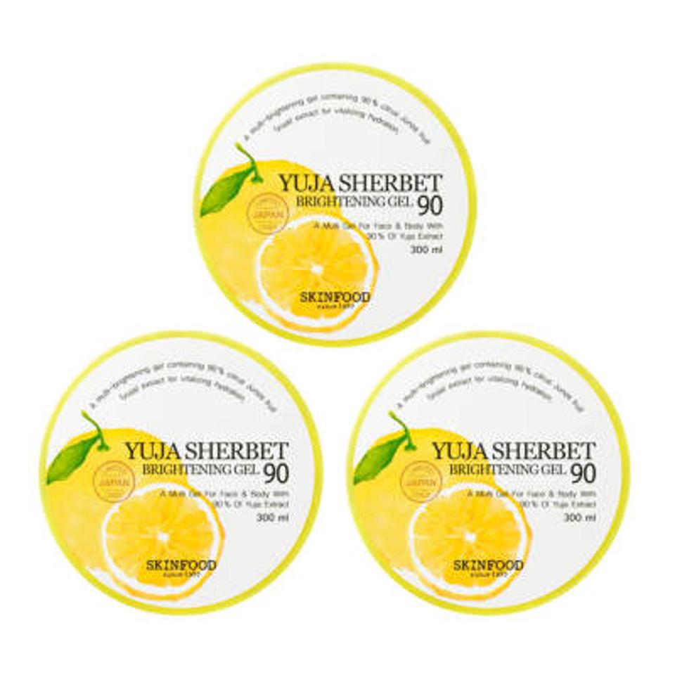 ゆずシャーベット ジェル 90 3個セット