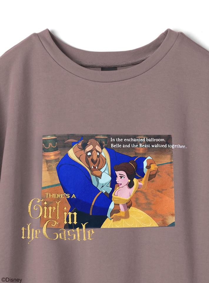 GRL ディズニープリンセスシリーズ　ベル／プリントTシャツ