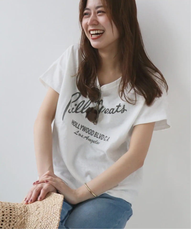 《追加》【HOLIDAYS COMFORT】ラフィテンジクTEE：別注Tシャツ◆（JOURNAL STANDARD relume）