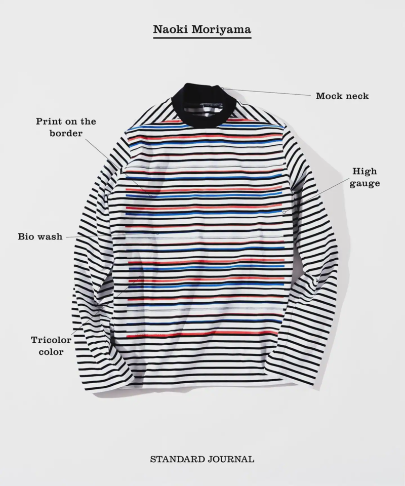 【STANDARD JOURNAL / スタンダード ジャーナル】by MORIYAMA Basque Shirt（JOURNAL STANDARD）