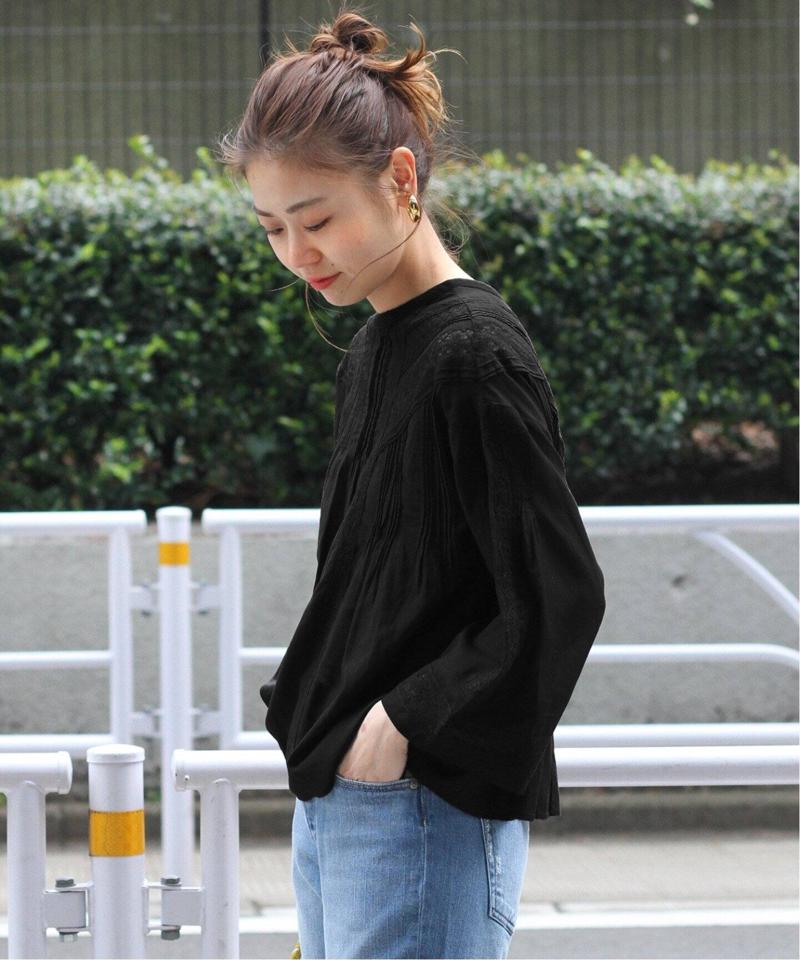 《追加》ウォッシャブルアンティークレース2wayブラウス◆（JOURNAL STANDARD relume）