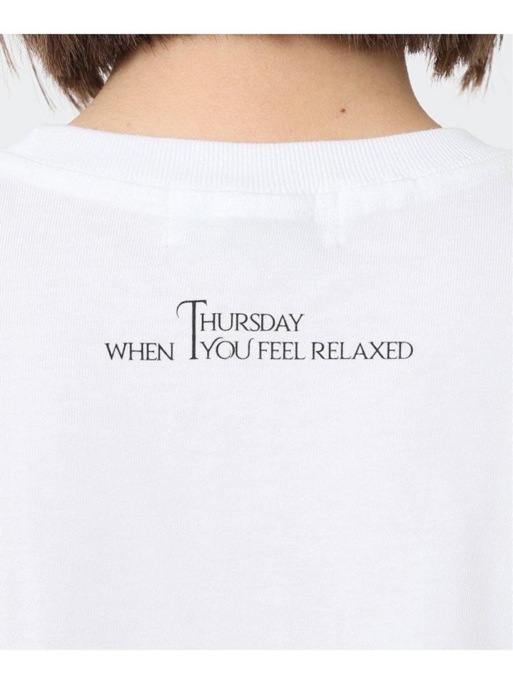 【SKIN/スキン】 THURSDAY T SHIRTS:別注Tシャツ◆（JOURNAL STANDARD L'ESSAGE）
