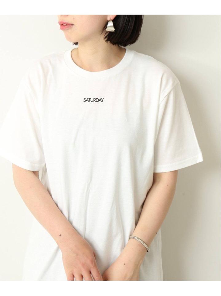 【SKIN/スキン】  SATURDAY T SHIRTS:別注Tシャツ◆（JOURNAL STANDARD L'ESSAGE）