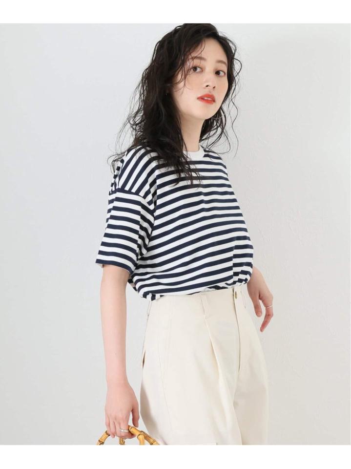 <<追加>>ボーダーワイドTシャツ◆（JOURNAL STANDARD L'ESSAGE）