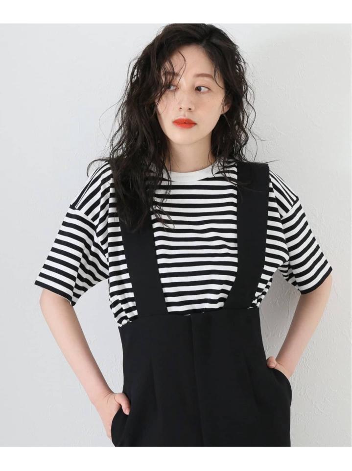 <<追加>>ボーダーワイドTシャツ◆（JOURNAL STANDARD L'ESSAGE）