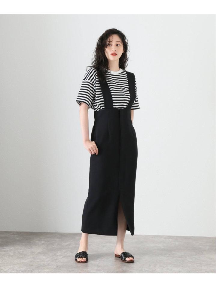 <<追加>>ボーダーワイドTシャツ◆（JOURNAL STANDARD L'ESSAGE）