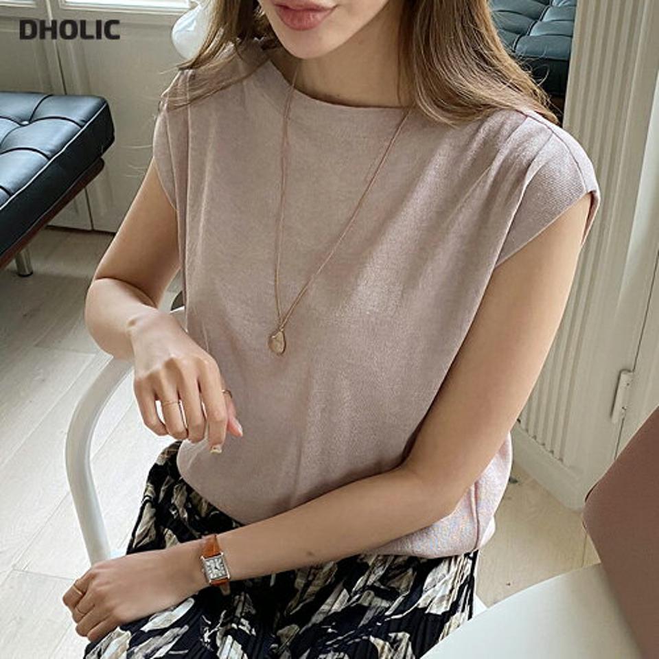 ≪人気商品再入荷≫ボートネックフレンチスリーブニット・全7色・b68509 レディース 【tops】 トップス ニット ショートスリーブ フレンチスリーブ ボートネック 単色 無地 シンプル ベーシック 春 夏 サマーニット 韓国ファッション ハイホリHIHOLLI