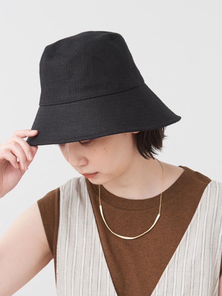 【La Maison de Lyllis】LINEN POTHATクロッシェハット