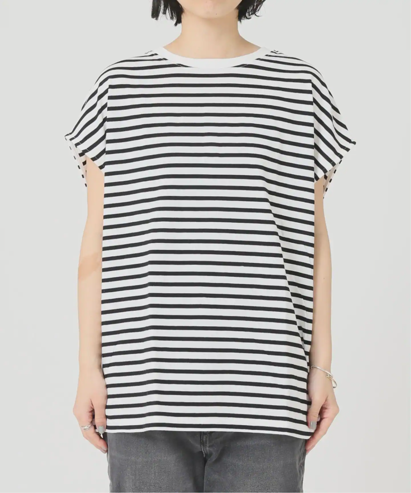 《追加》フレンチスリーブボーダーTEE◆（JOURNAL STANDARD relume）