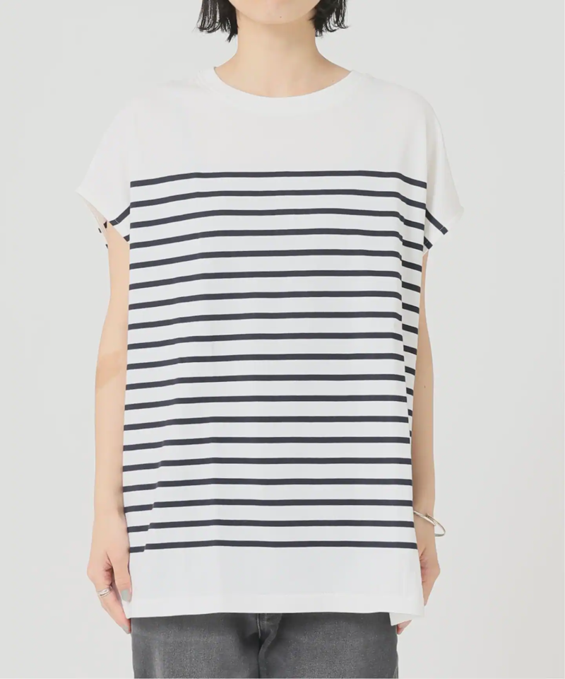 《追加》フレンチスリーブボーダーTEE◆（JOURNAL STANDARD relume）