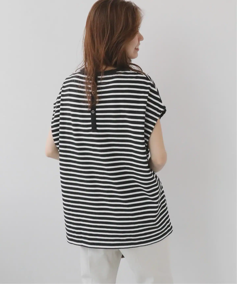 《追加》フレンチスリーブボーダーTEE◆（JOURNAL STANDARD relume）
