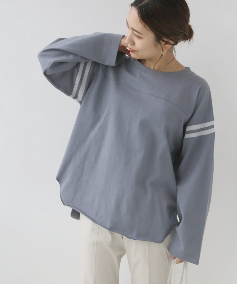 【Goodwear/グッドウェア】 FOOTBALL TEE：別注Tシャツ◆（JOURNAL STANDARD relume）
