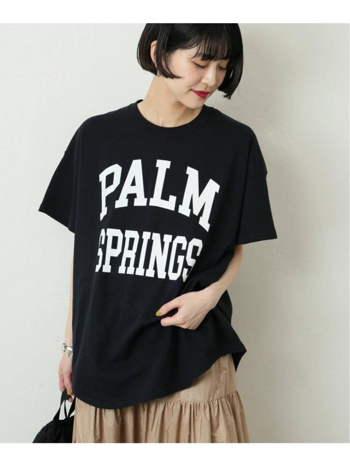 <<追加>>ラウンドヘムロゴTシャツ◆4