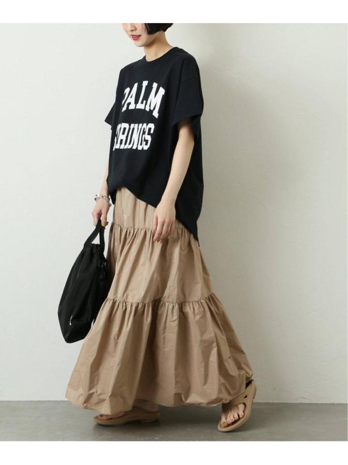<<追加>>ラウンドヘムロゴTシャツ◆4