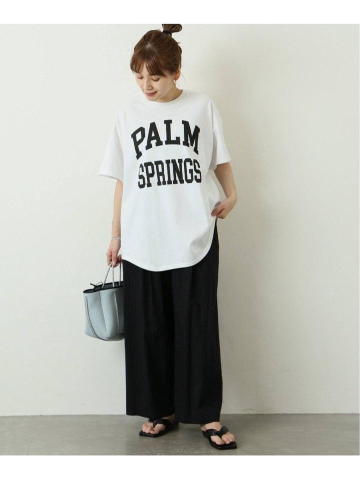 <<追加>>ラウンドヘムロゴTシャツ◆4